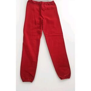 Vtg 90s Russell Athletic High Rise Red Sweatpants Made In USA Size XL